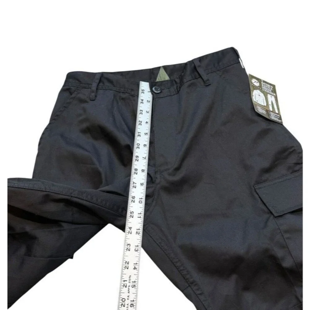Rothco Black Tactical Battle Dress Uniform Pants Men's Size Small 27-31 Waist